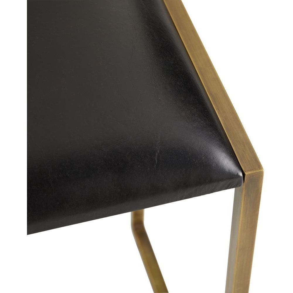 Dash 24 inch Black Counter Stool