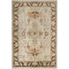 Hillcrest 102 X 66 inch Seafoam, Dark Brown, Clay Rug