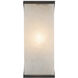 Abbott 1 Light 4.25 inch Urban Bronze Bath Vanity Light Wall Light in Urban Bronze and Alabaster