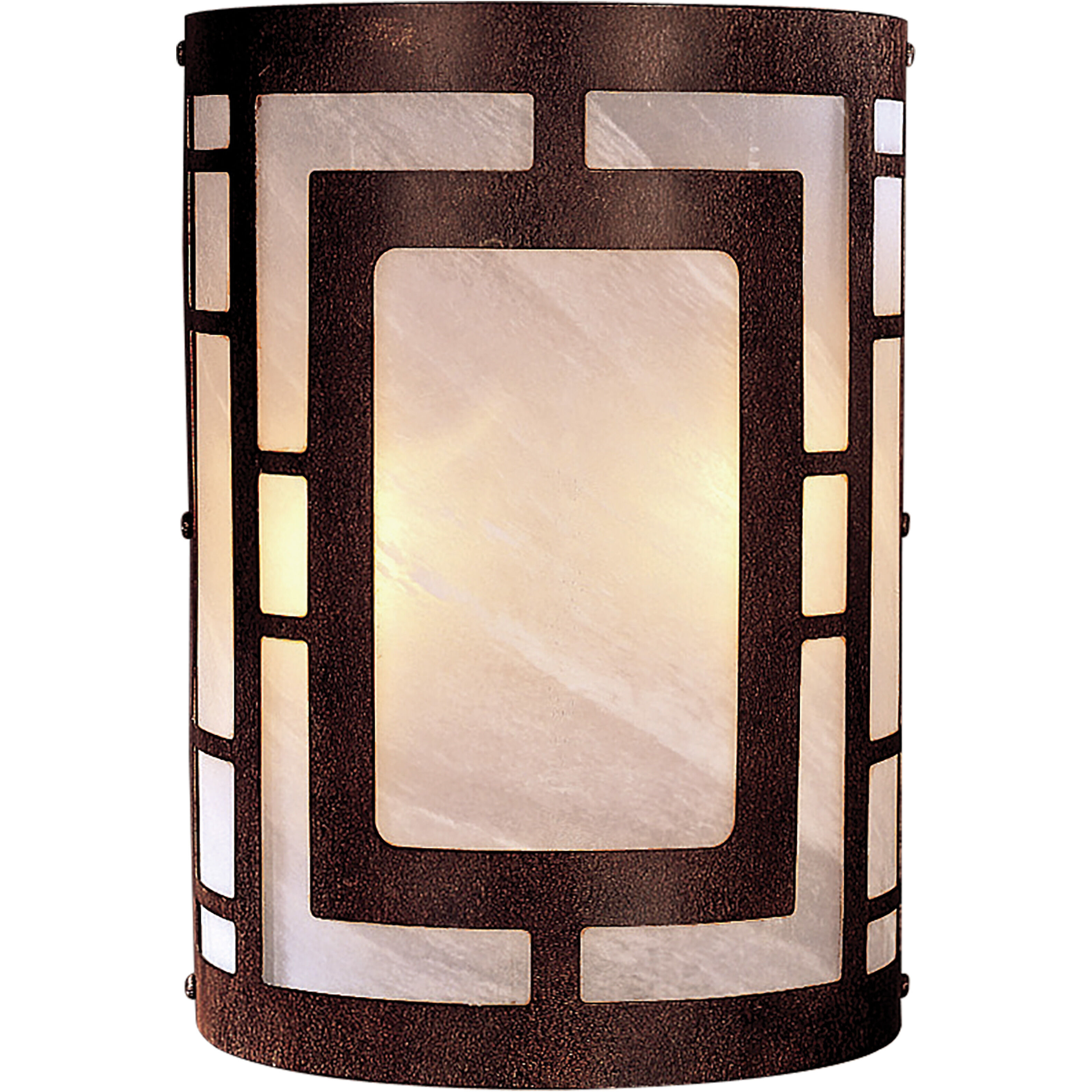 ML 2 Light 8 inch Nutmeg ADA Wall Mount Wall Light