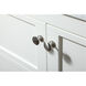 Theo 60 X 22 X 34 inch White Vanity Sink Set