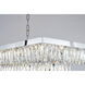 Canada 17 Light 16 inch Chrome Chandelier Ceiling Light