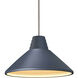Radiance LED 14.75 inch Midnight Sky Pendant Ceiling Light in 700 Lm LED, Polished Chrome