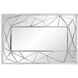 Mirax 35 X 23 inch Silver Wall Mirror