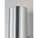 Outpost 2 Light 15 inch Brushed Aluminum Outdoor Wall Mount