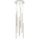 Linea LED 2 inch White Pendant Ceiling Light, Cylinder Cluster