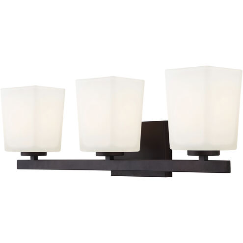 Madison 3 Light 23 inch Oil Rubbed Bronze Vanity Light Wall Light