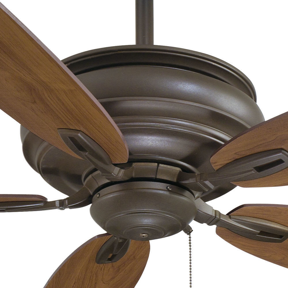 Timeless 54 inch Oil Rubbed Bronze with Medium Maple Blades Ceiling Fan