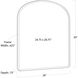 Cloak 30 X 26 inch Polished Nickel Mirror