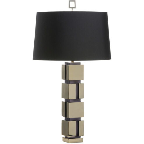 Wildwood 100.00 watt Polished Nickel/Black Table Lamp Portable Light