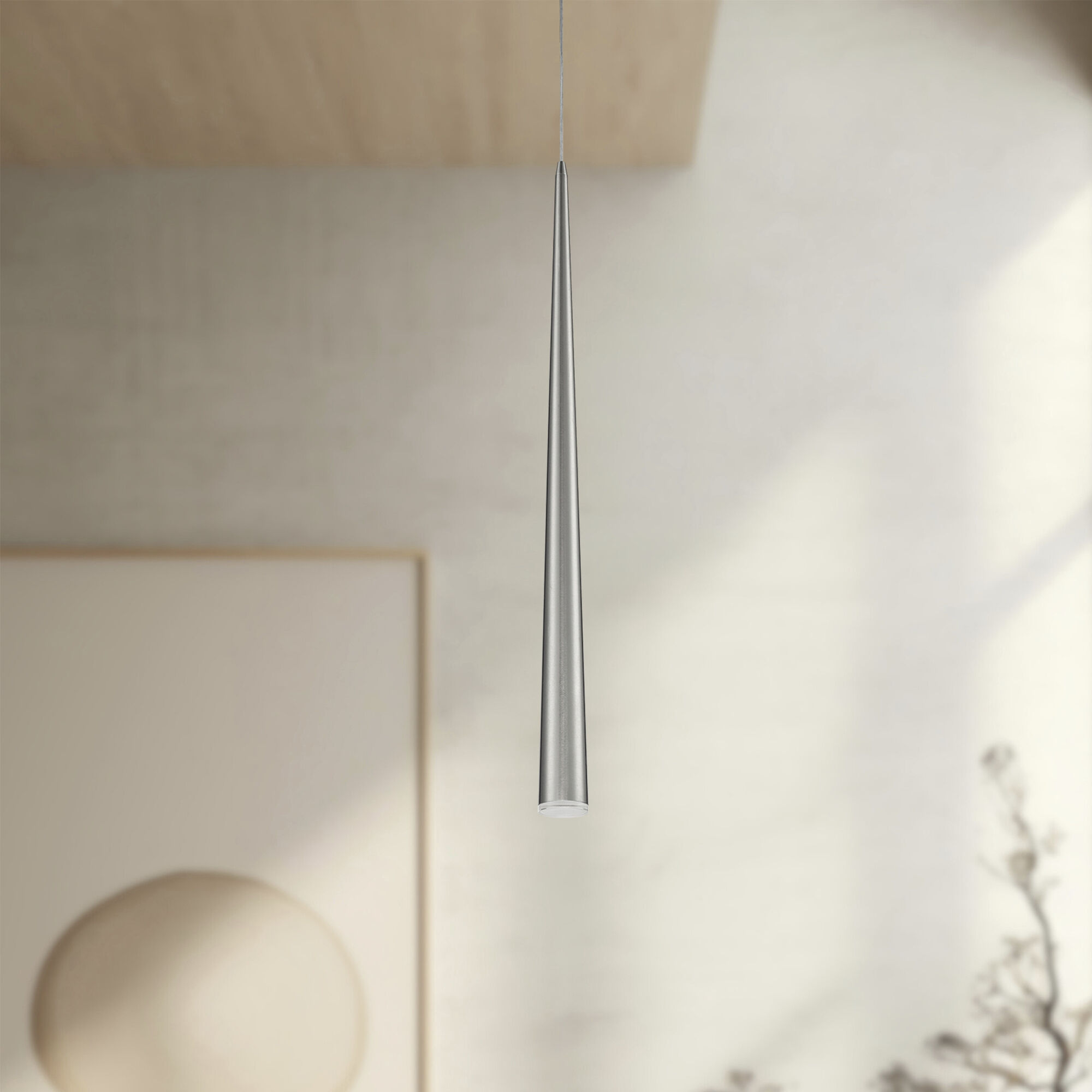Mina Pendant Ceiling Light in Brushed Nickel