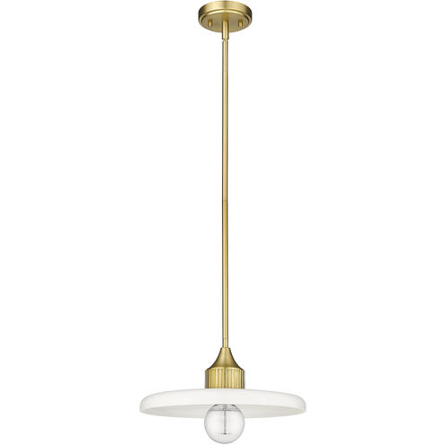 Paloma 1 Light 14 inch Olde Brass Pendant Ceiling Light in Oil Rubbed Bronze