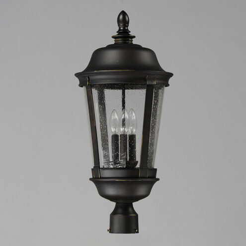 Dover VX 3 Light 26 inch Bronze Outdoor Pole/Post Lantern