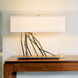 Brindille 17 inch 60.00 watt Black Table Lamp Portable Light in Medium Grey