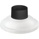 Isaac 7 inch Classic White Outdoor Pier Mount Base