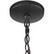 Centrifugal 8 Light 27 inch Oil Rubbed Bronze Chandelier Ceiling Light