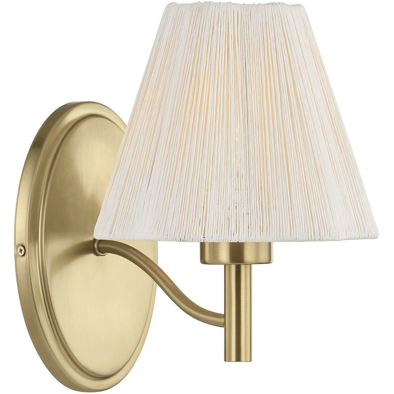 Rosa 1 Light 7.5 inch Noble Brass Wall Sconce Wall Light