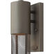 Aria LED 15 inch Buckeye Bronze Outdoor Wall Mount Lantern