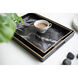 Effra Black and White Tray, Set of 2