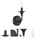 Jolenne 1 Light 5 inch Flat Black Wall Sconce Wall Light