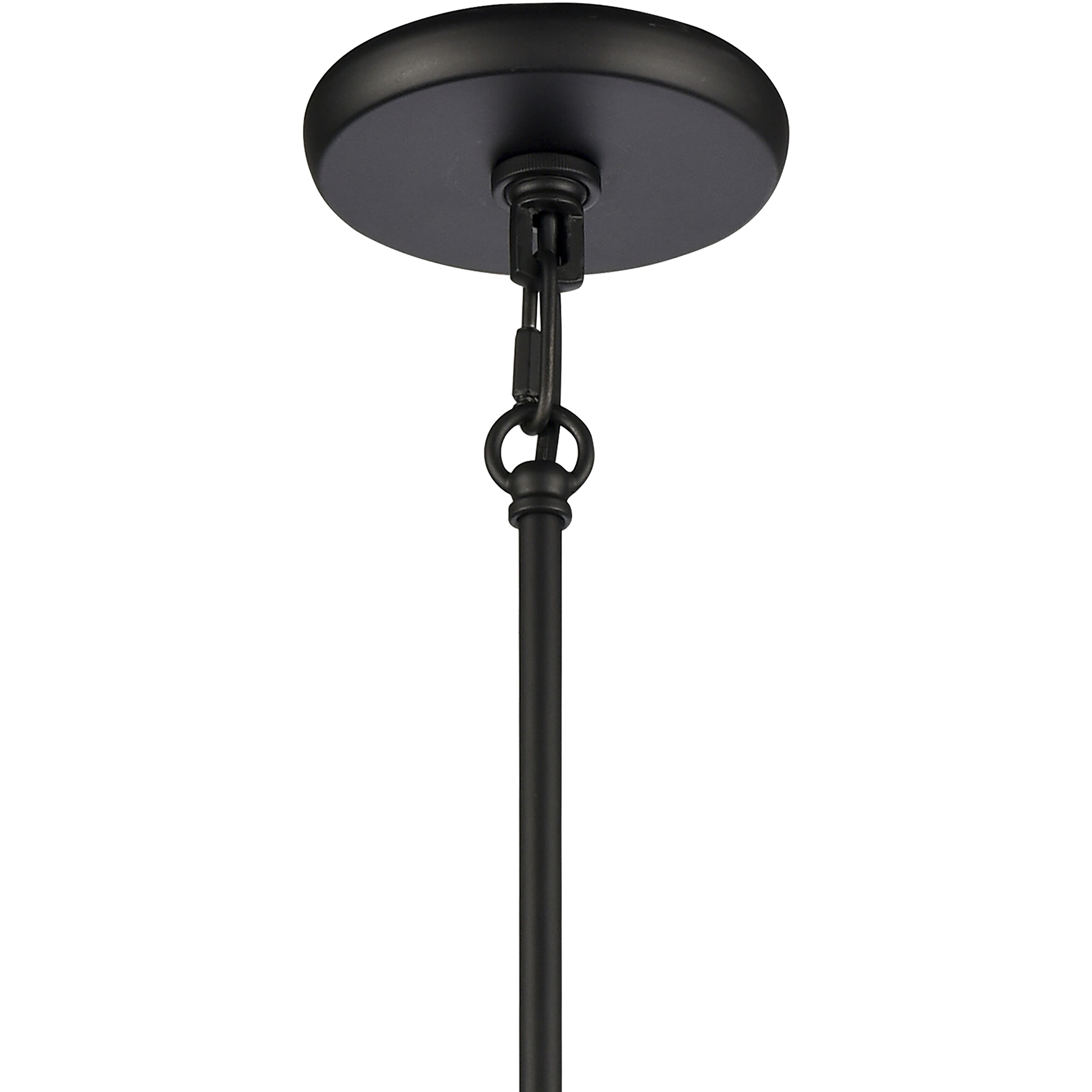 Current 1 Light 12 inch Matte Black Pendant Ceiling Light
