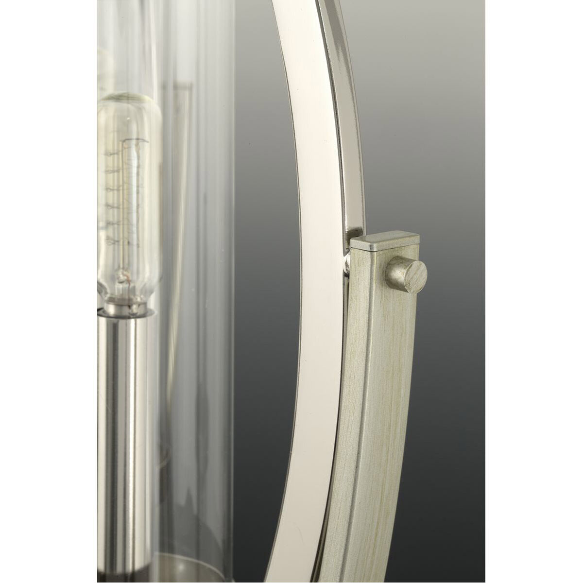 Evoke 3 Light 17.63 inch Polished Nickel Chandelier Ceiling Light, Design Series