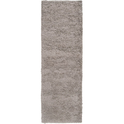 Metropolitan 96 X 30 inch Gray Runner, Wool