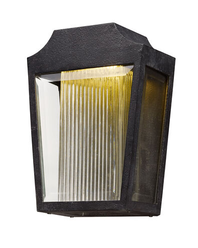 Villa LED LED 12.25 inch Anthracite Outdoor Wall Lantern