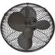 Atlas Kaye 17 inch Textured Bronze Wall/Ceiling Fan, Atlas