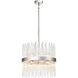 Citadel 12 Light 18 inch Polished Nickel Drum Chandelier Ceiling Light