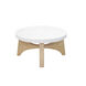 Sconset 36 X 36 inch Natural with White Ash Coffee Table