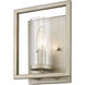 Marco 1 Light 7 inch White Gold Wall Sconce Wall Light