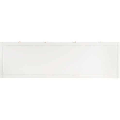 Lark 6 Drawer Dresser in White