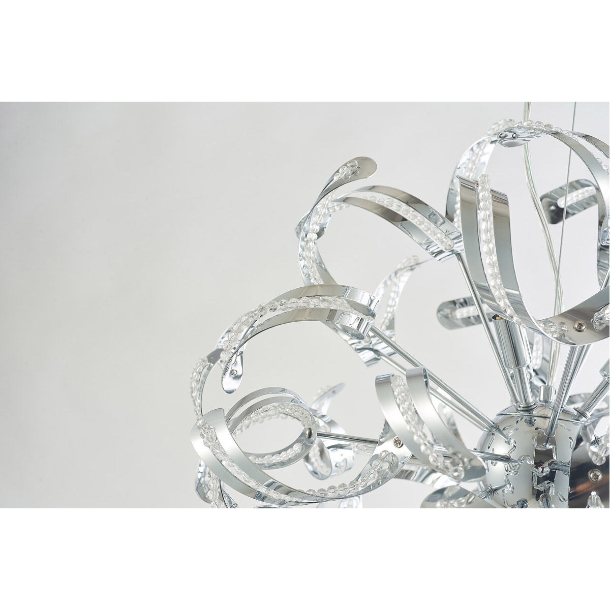 Canada 9 Light 20 inch Chrome Chandelier Ceiling Light