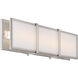 Merick LED 24 inch Brushed Nickel Bath Bar Wall Light