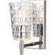 Lightweave 1 Light 6 inch Polished Nickel Vanity Light Wall Light