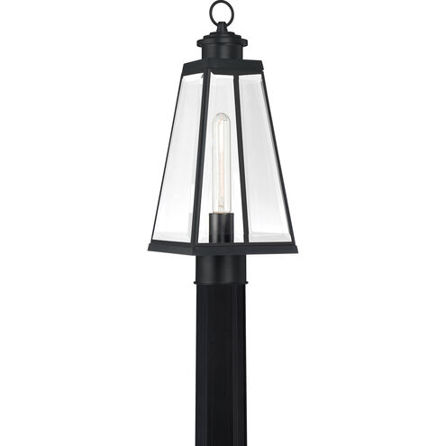 Paxton 1 Light 18 inch Matte Black Outdoor Post Lantern