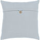 Penelope 18 X 18 inch Pale Blue Pillow Kit, Square