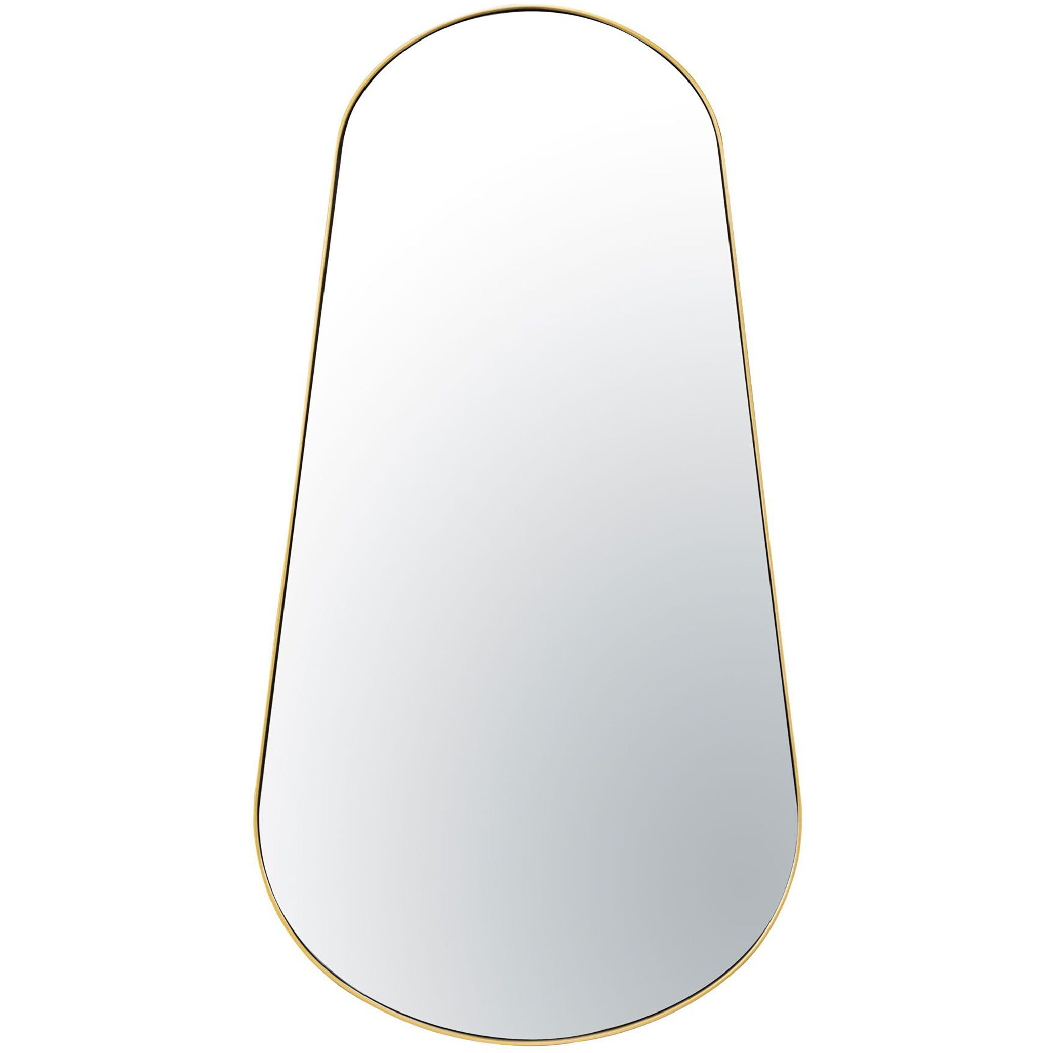 Pointless Exclamation 40 X 21.25 inch Gold Wall Mirror