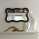 Dali 38 X 23.5 inch Black Bamboo Mirror