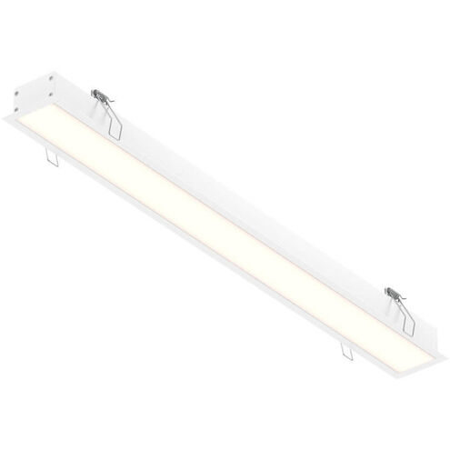 Boulevard White Recessed, Linear