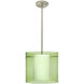 Pahu 12 LED Satin Nickel Stem Pendant Ceiling Light