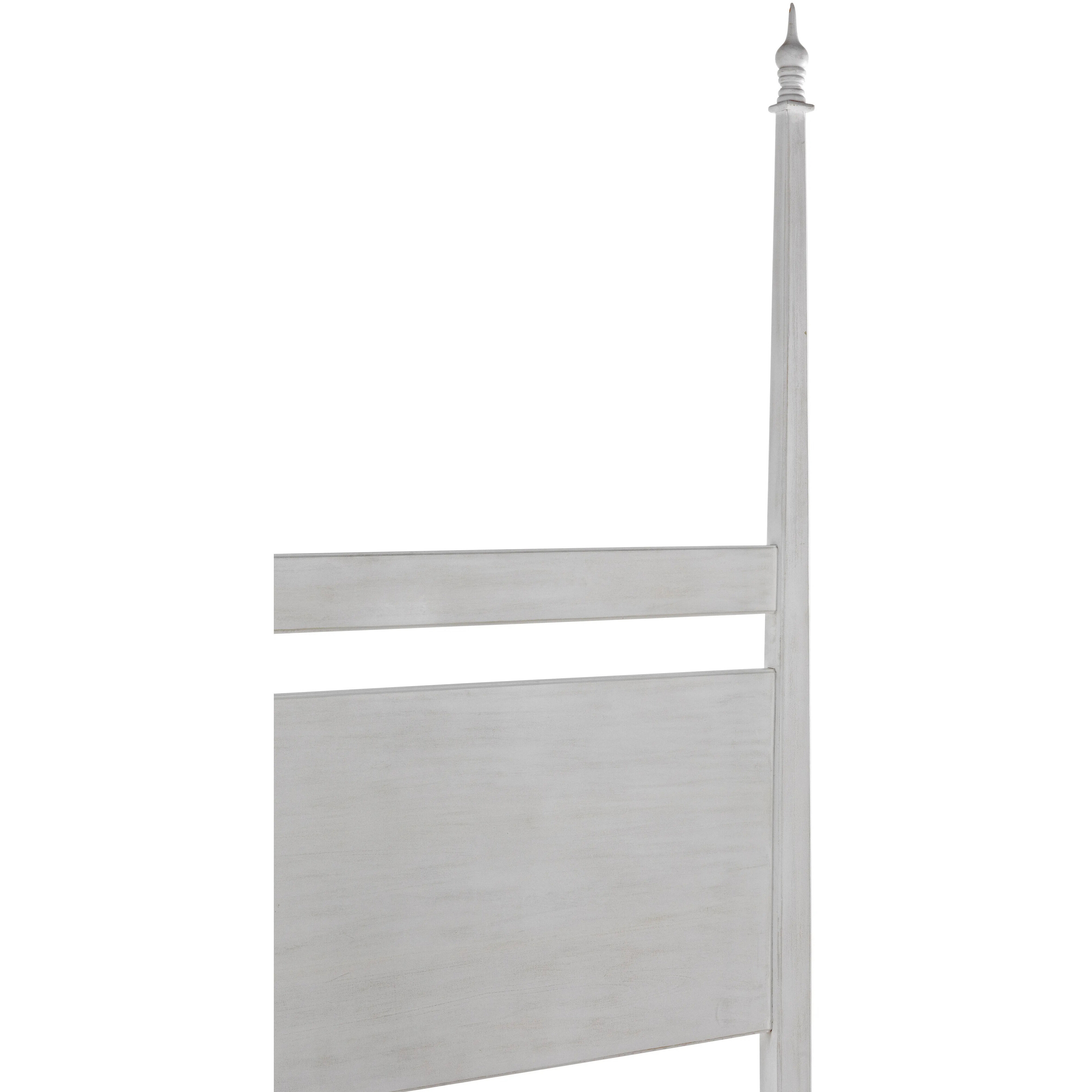 Venice White Wash Bed, Queen