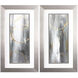 Abstract Gray and Metallic Framed Art, Propac