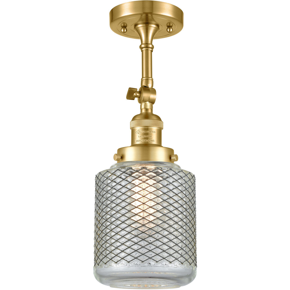 Franklin Restoration Stanton LED 6 inch Satin Gold Sconce Wall Light, Franklin Restoration