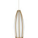 Parish 30 Light 54 inch White/Antique Brass/Silver Multi-Drop Pendant Ceiling Light