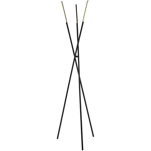 Lorant 74 inch 20.00 watt Black Floor Lamp Portable Light