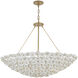 Coastlyn 8 Light 36 inch Legacy Brass Pendant Ceiling Light