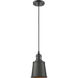 Franklin Restoration Addison 1 Light 5 inch Oil Rubbed Bronze Mini Pendant Ceiling Light in Incandescent, Franklin Restoration