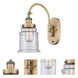 Franklin Restoration Canton LED 7 inch Brushed Brass Sconce Wall Light